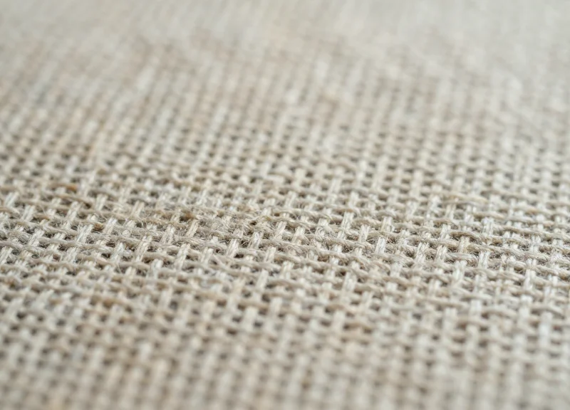 Extreme close-up macro photography of high-end apparel fabric fibers