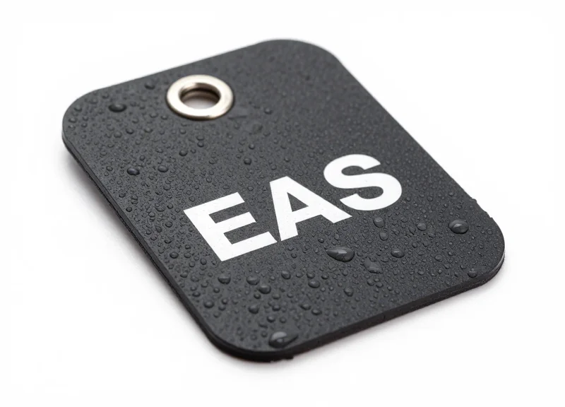 A waterproof EAS tag designed for fresh food security