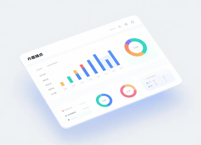 Conceptual glassmorphism dashboard showing retail business intelligence and data analytics.