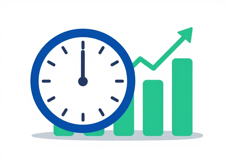 A minimalist illustration representing business growth and security efficiency.