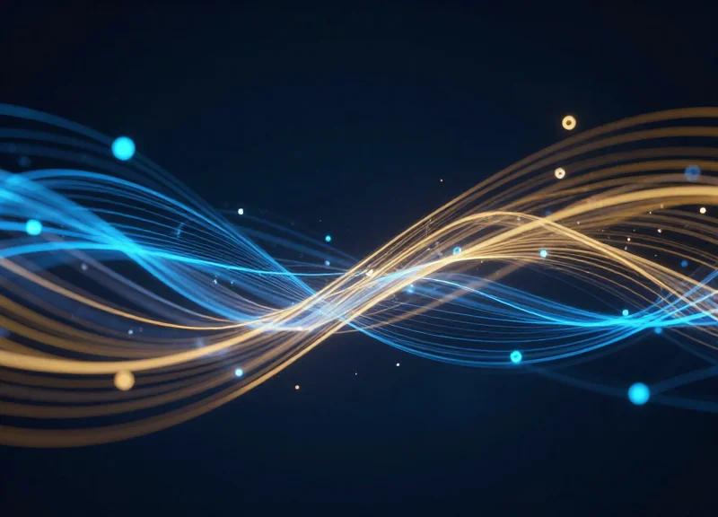 Abstract visualization of security data flow and protection growth