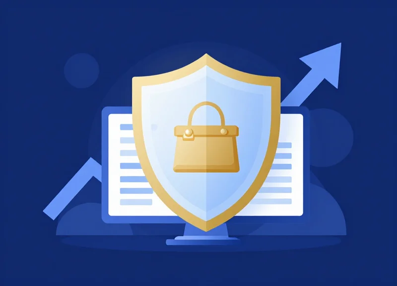 Abstract illustration representing the return on investment through security and product visibility.