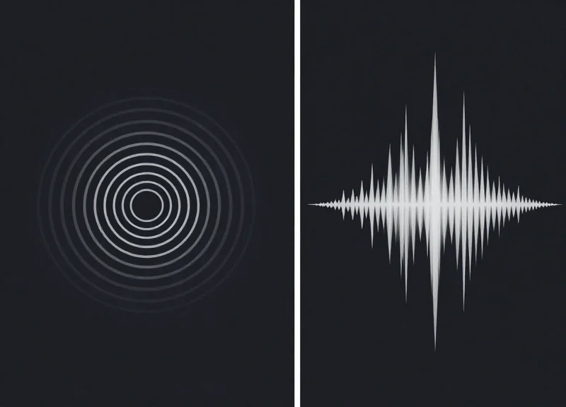 Side-by-side comparison of different BLE signal propagation patterns for RSSI and AoA protocols