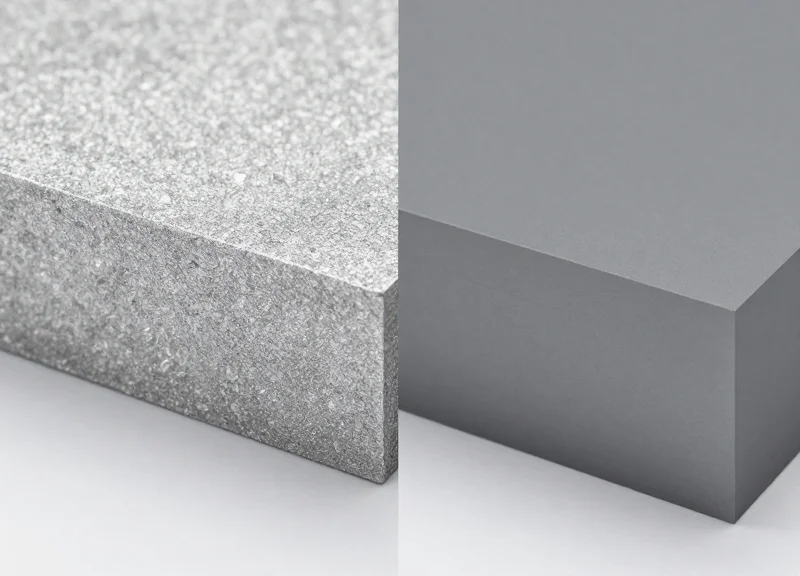 Comparison between high-grade neodymium and standard magnetic materials.