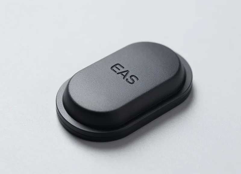 A professional EAS contact deactivator pad with sleek industrial design and high-quality matte finish.