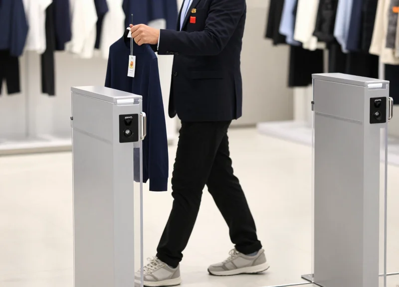 Retail field testing of security tags through an antenna gate