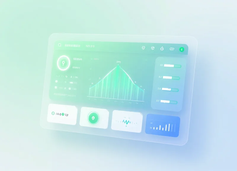 Conceptual interface for monitoring RFID signal integrity and maintenance.