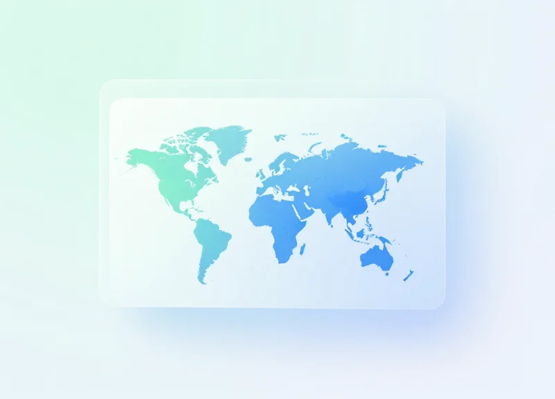 Abstract software dashboard for cloud-based pallet tracking