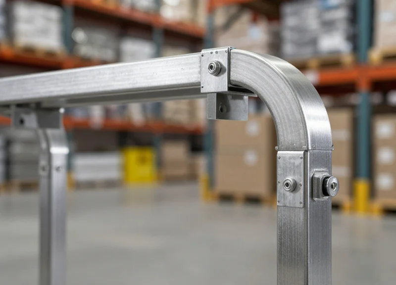Close-up shot of durable industrial RFID equipment built for 24/7 operations in a warehouse.