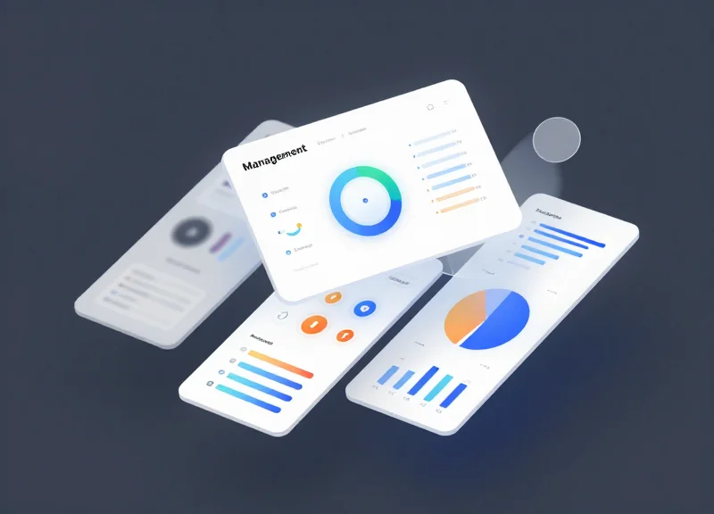 Modern dashboard interface for RFID data filtering