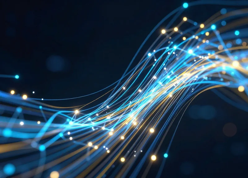 Abstract visualization of data streams and technical integration for backend systems