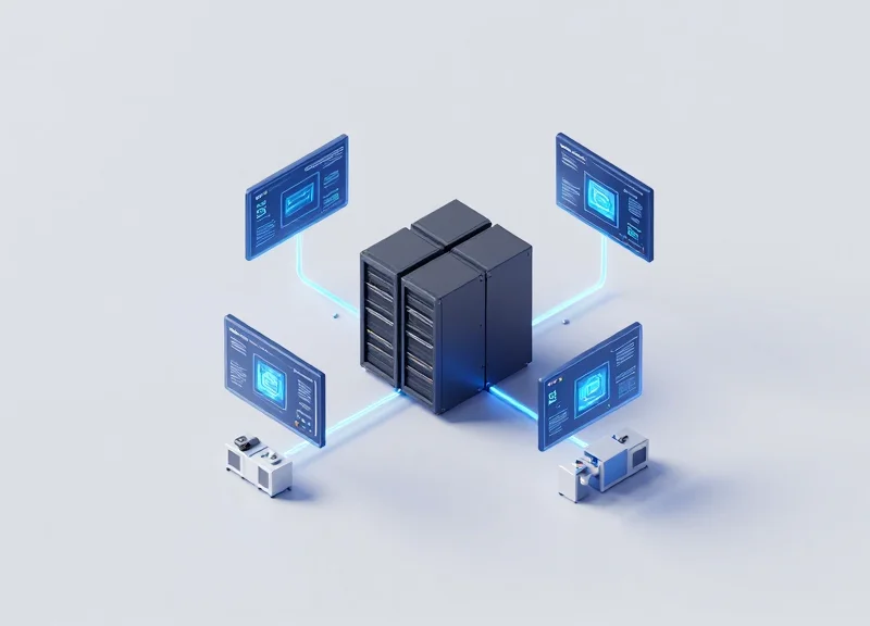 3D visualization of RFID integration with MES and ERP software systems