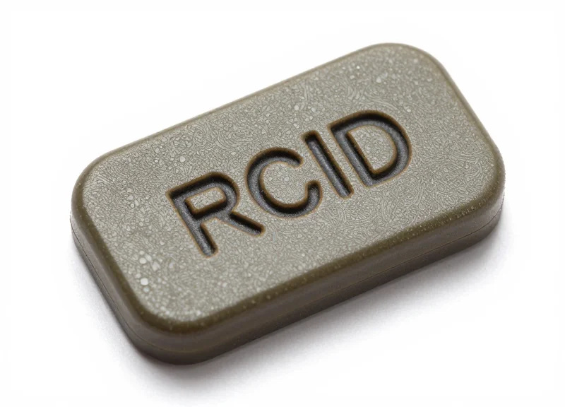 Rugged high-temperature RFID tag for industrial use