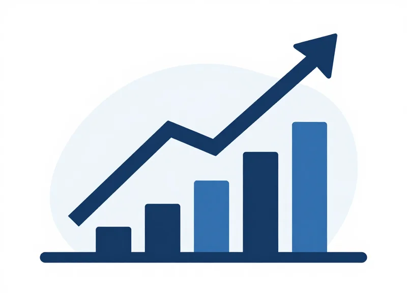 Vector illustration showing financial growth and operational efficiency related to logistics upgrades.