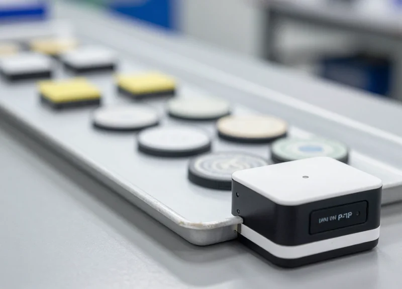 RFID tracking system in an industrial jewelry manufacturing facility
