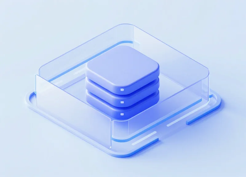 An isometric representation of zero trust network security with layered perimeter barriers.