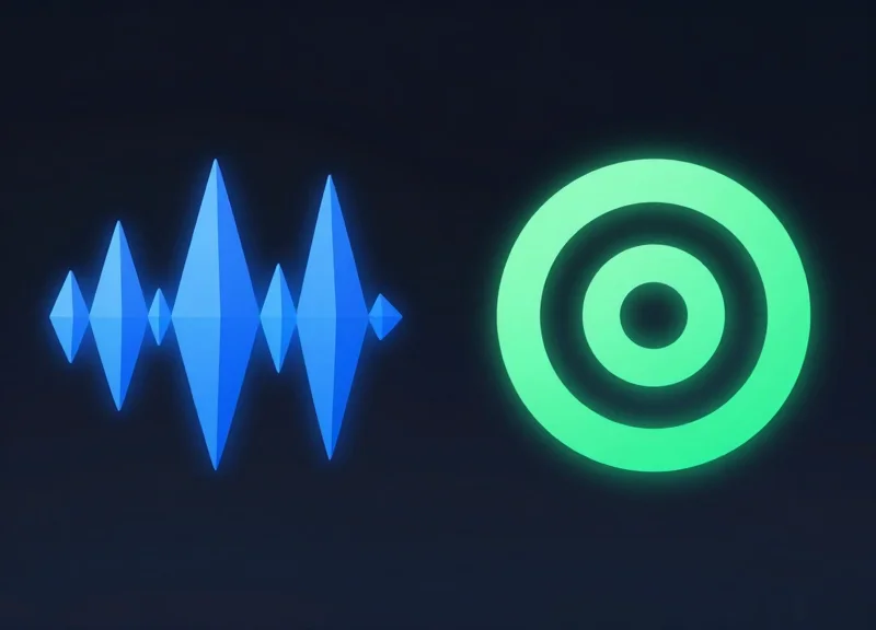 A side-by-side conceptual visualization of Zigbee and Bluetooth wireless signal waves.