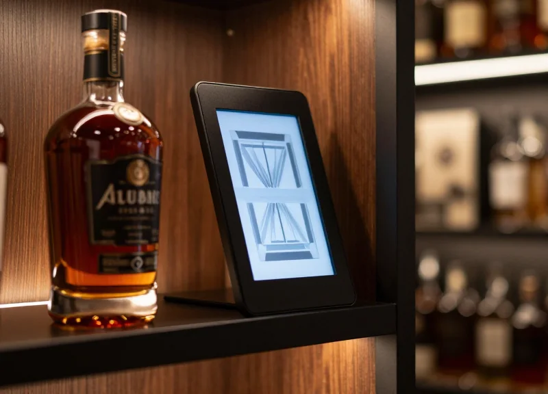2026 Retail Trends: Why Smart ESL is Replacing Traditional Paper Labels in the Global Luxury Spirits Market