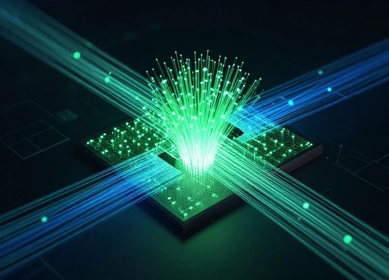 Abstract digital visualization of energy-harvesting and zero-power electronics.