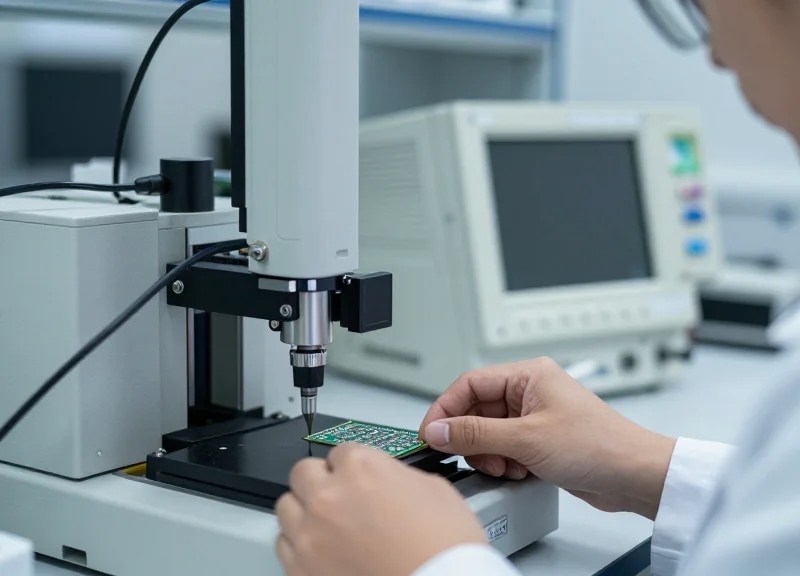 Laboratory setting with testing equipment for battery lifecycle validation