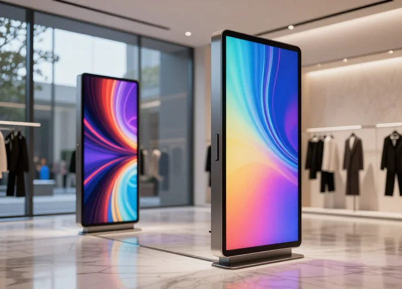 The 2026 Trend Report: Why Omni-Directional 2-Sided Displays are Replacing Static Boutique Signage