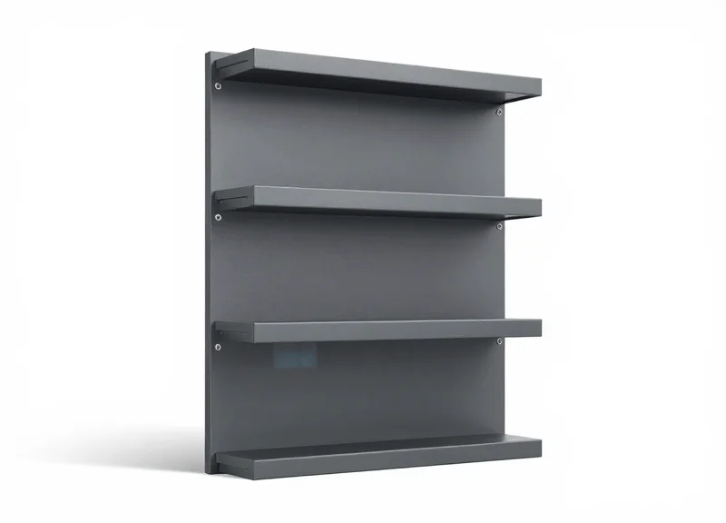 A chemical-resistant industrial electronic shelf label with a rugged matte exterior